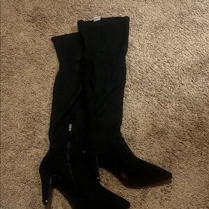 Dream Pairs Black Over-the-Knee Boots